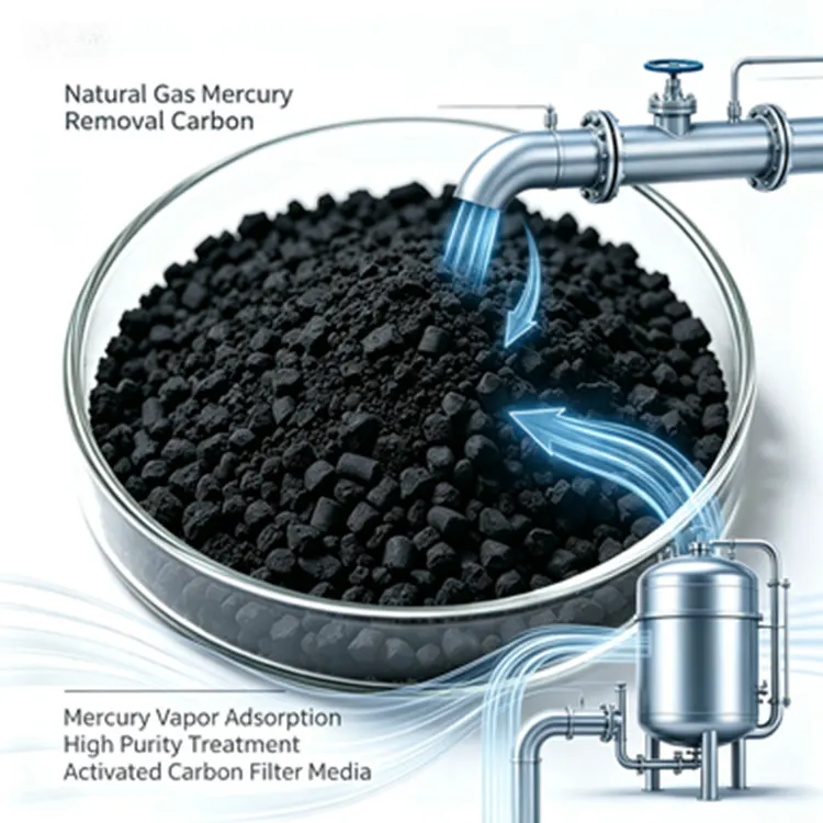 Mercury Scavenger Carbon til gasrensning