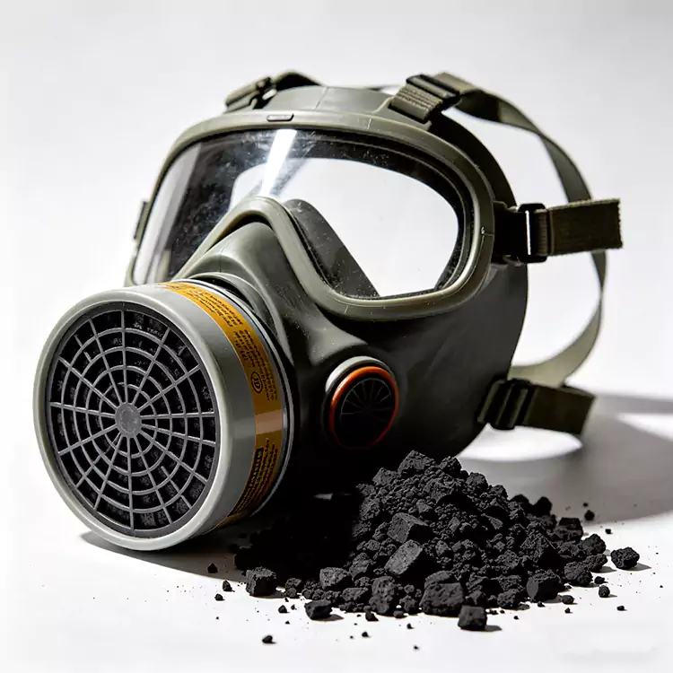 Åndedrætsværn og gasmaske Carbon